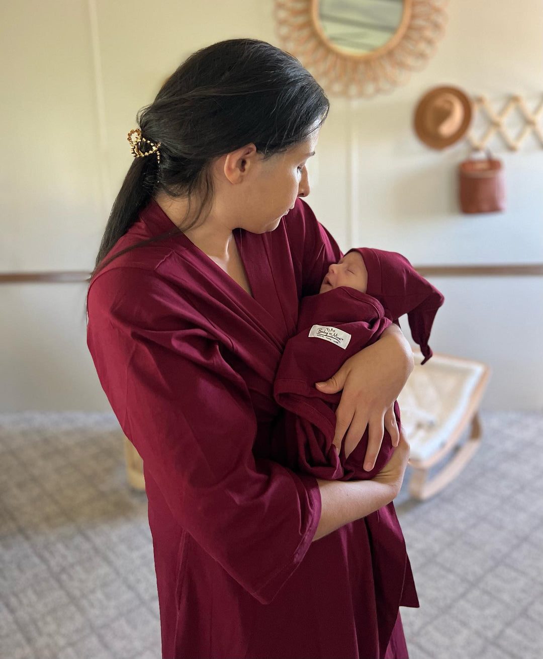 Delivery robe and swaddle hotsell