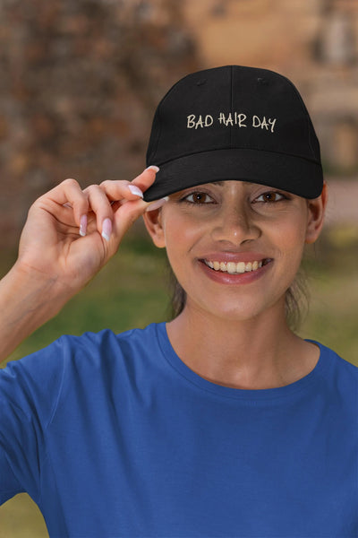 Bad Hair Day Embroidered Hat