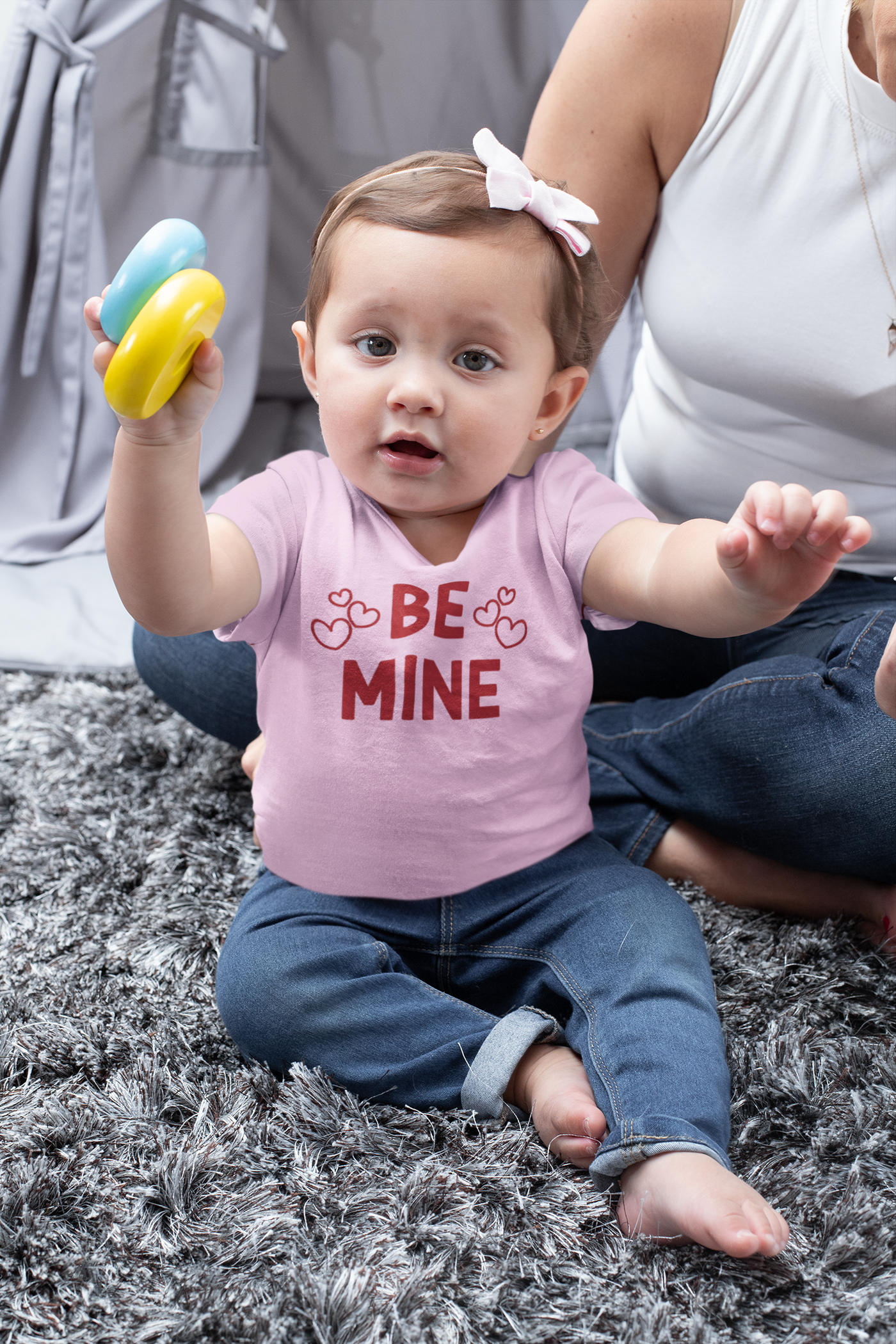 Be Mine Valentine's Day Girls T-Shirt