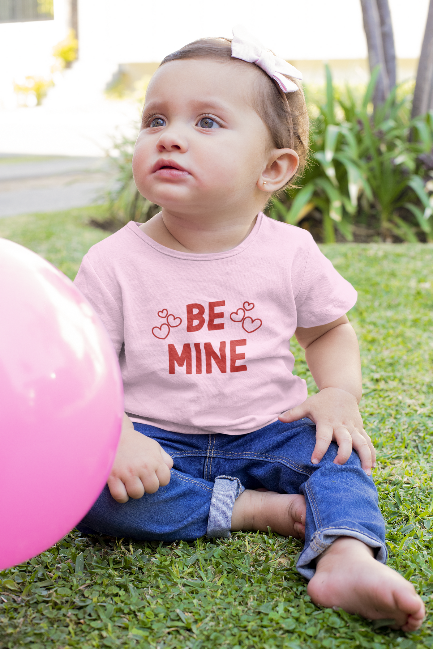 Be Mine Valentine's Day Girls T-Shirt