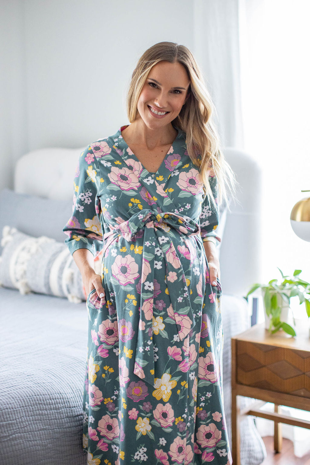 Charlotte 3 in 1 Labor Gown – Gownies™