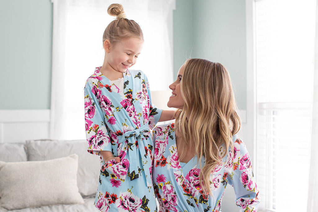 Matching mommy and me robes best sale