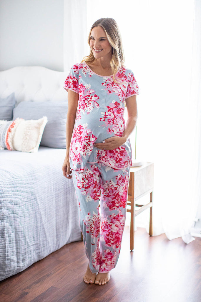 Serra Maternity Nursing Pajamas