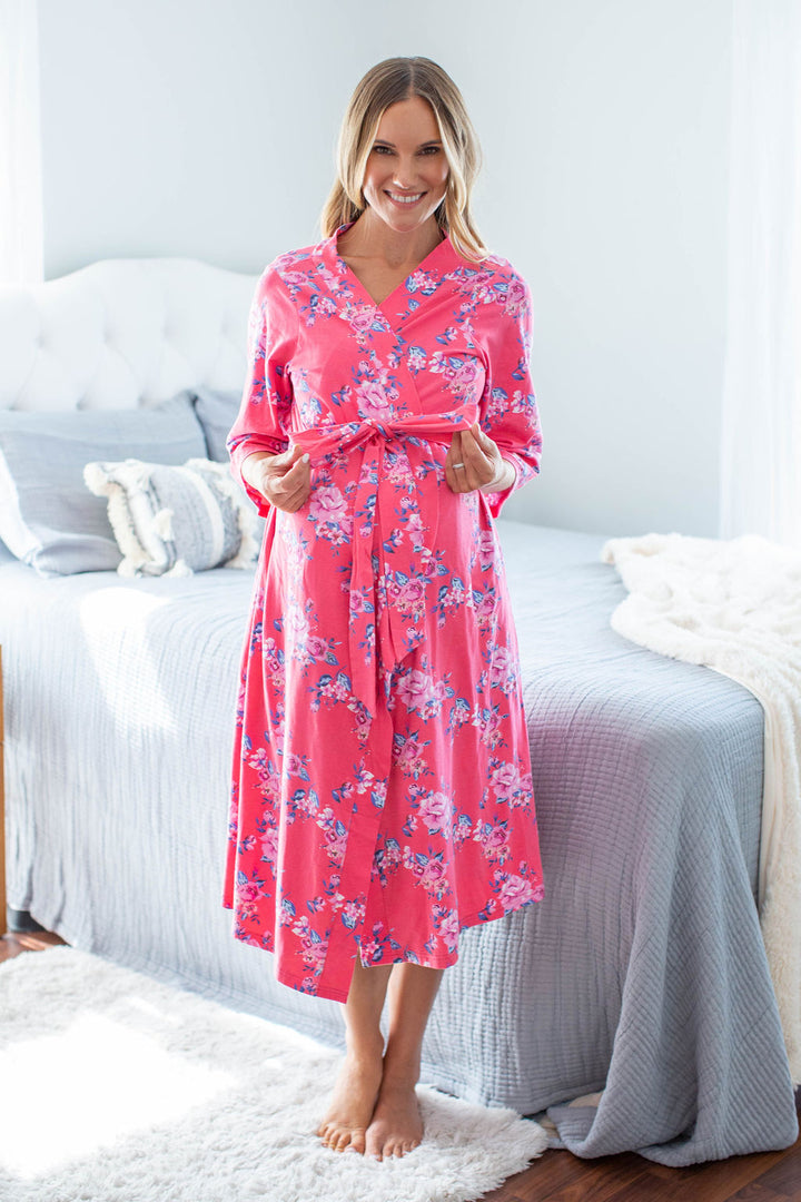 Delivery nursing robe best sale